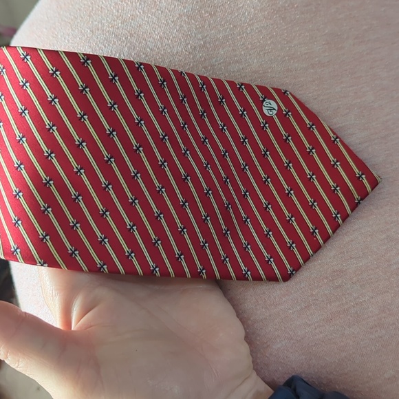 V2 Vintage Versace Classic Men's Tie - Picture 4 of 5